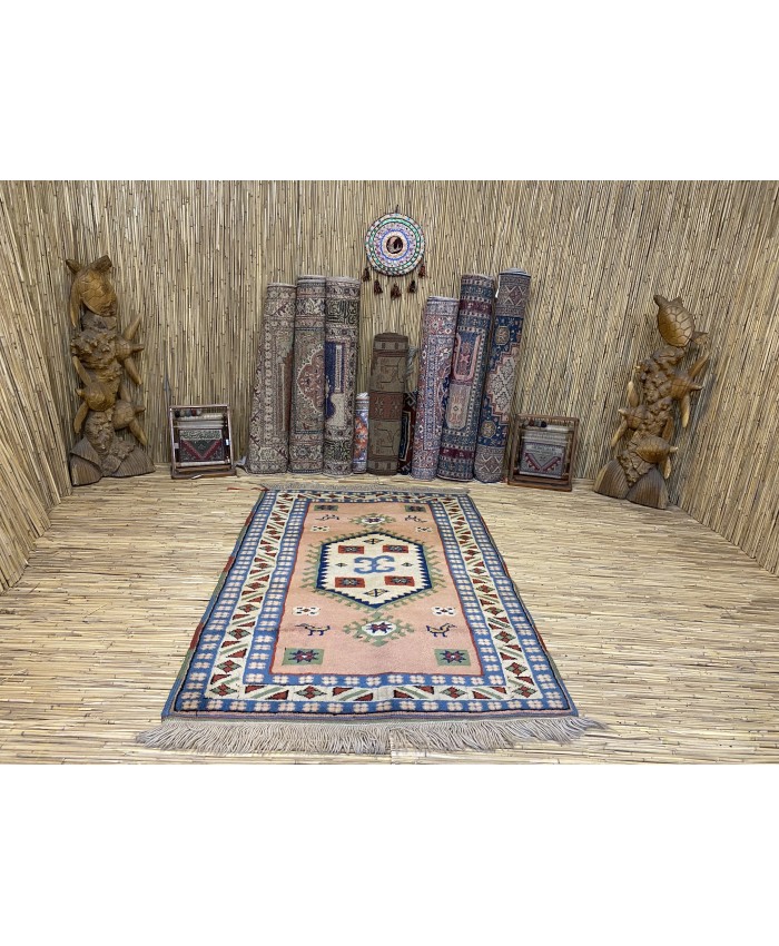 Turkish Nomadic Handmade Wool on Wool Carpet – FREE SHIPPING..!